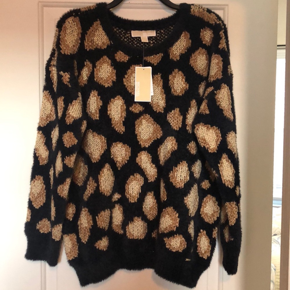 Michael Kors leopard print sweater